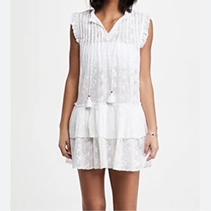 Playa Lucila eyelet cover up dress